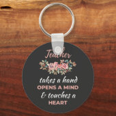 先生が心を開く キーホルダー (正面)