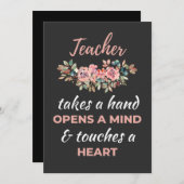 先生が心を開く サンキューカード (正面/裏面)