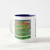 先生が未来を創り出す/先生評価 ツートーンマグカップ (正面左)