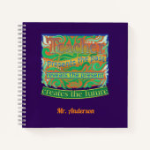 先生が未来を創り出す/先生評価 ノートブック (正面)