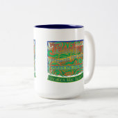 先生が未来を創造/先生感謝T ツートーンマグカップ (正面右)