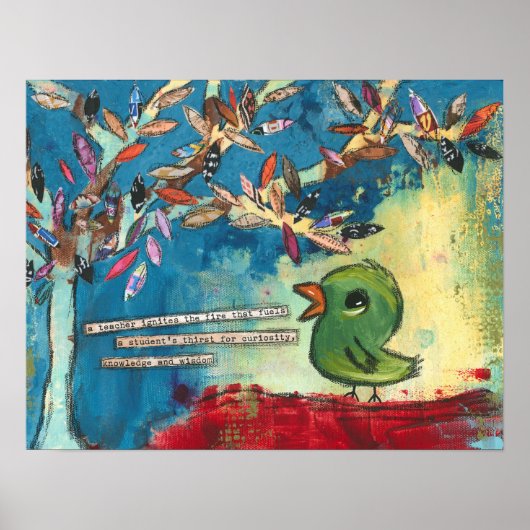 先生が火に点火…ポスター ポスター (正面)