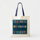 先生が退職しない退職した先生退職 トートバッグ (正面)