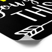 先生このテスト日得のテスト日Stu ポスター (角)
