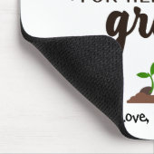 先生さん救済ひまわり育て マウスパッド (コーナー)