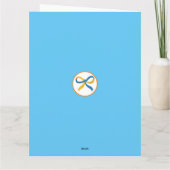 先生すごいヒーローサンキュー カード (裏面)