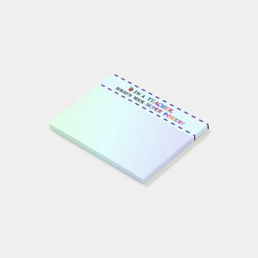 先生すごい力 ポストイット (アングル)