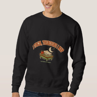 先生だから昼寝する おもしろTシャツ スウェットシャツ