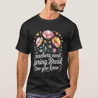 先生だって春休みが欲しいですよ バケーション - Tシャツ