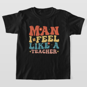 先生だ!新しい学年が始まるよ Tシャツ