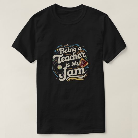 先生であること Tシャツ (デザイン正面)