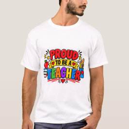 先生で誇りに思う Tシャツ