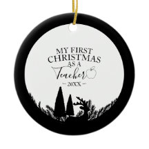 先生としての初めてのクリスマス 上品なシルエット