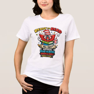 先生と図書館司書のユニセックスTシャツ トライブレンドTシャツ