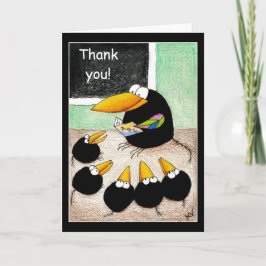 先生と学生に感謝のノートカード サンキューカード