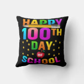 先生と学生のための幸せな100th日 クッション (裏面)