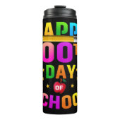 先生と学生のための幸せな100th日 タンブラー (正面)