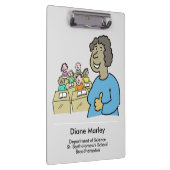 先生と教室のテーマ クリップボード (右)