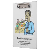 先生と教室のテーマ クリップボード (左)