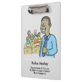 先生と教室のテーマ クリップボード (左)