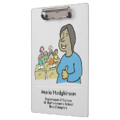 先生と教室のテーマ クリップボード (左)