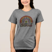 先生と教室のTシャツ トライブレンドTシャツ (正面)