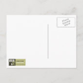 先生と生徒たち。ヴィンテージアートポストカード ポストカード (裏面)