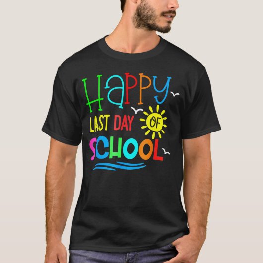 先生と生徒のための楽しい学校最後の日 2 Tシャツ (正面)