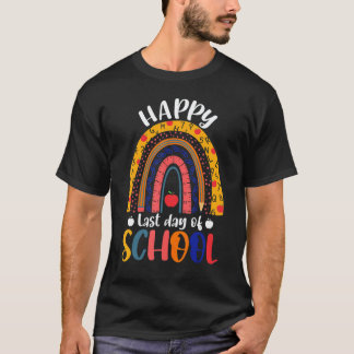 先生と生徒の卒業おめでとう 最終登校日 Tシャツ