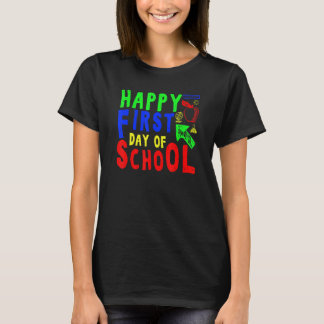 先生と生徒の学校再開 初日 Tシャツ
