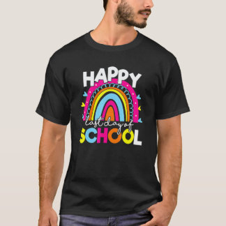 先生と生徒の最後の登校日 おめでとう卒業 Tシャツ