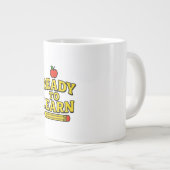 先生と生徒の机 ジャンボコーヒーマグカップ (正面右)