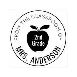 先生と等級 |教室から セルフインキングスタンプ