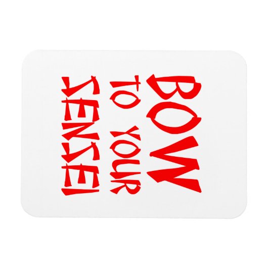 先生にお辞儀 マグネット (横)