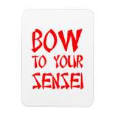 先生にお辞儀 マグネット (縦)