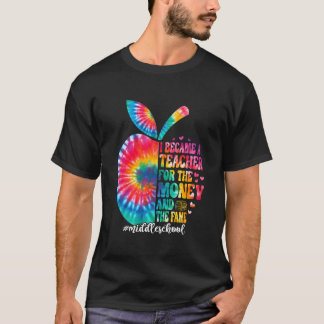 先生になった 中学校の教育に復帰 Tシャツ