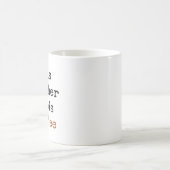 先生にはコーヒーが必要 コーヒーマグカップ (中央)