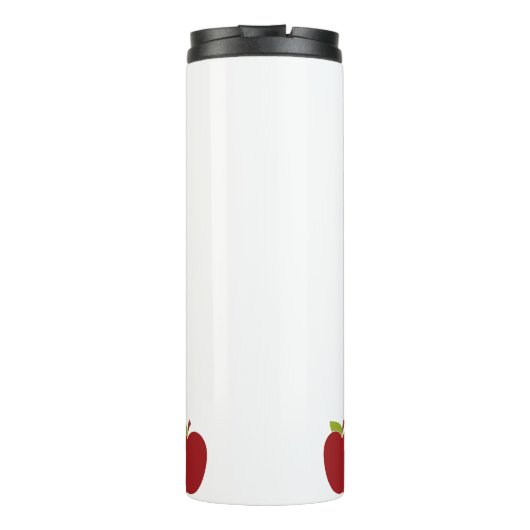 先生によって積み重ねられる本のカスタムな熱タンブラー タンブラー (裏面)