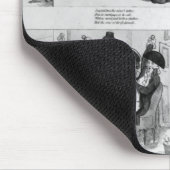 先生によるジョンソン1794年浪費家のためのレッスン マウスパッド (コーナー)