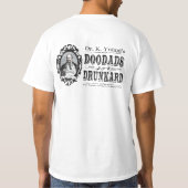 先生によるYoung訓練された飲む猿 Tシャツ (裏面)