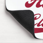 先生にクラスの赤があります マウスパッド (コーナー)