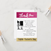 先生に感謝 カード (正面/裏面インサイチュ)