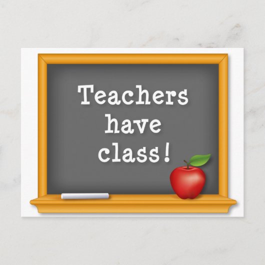 先生に授業をカスタマイズする： ポストカード (正面)