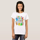 先生のためのおもしろ数学7 8 9 Tシャツ ナンバーデー (正面フル)