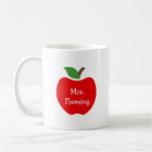 先生のためのりんご コーヒーマグカップ (左)