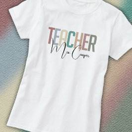 先生のためのオーダーメイド Tシャツ