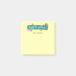 先生のためのバック・トゥ・スクール Post-it® ノート ポストイット