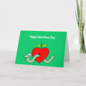 先生のためのバレンタインデーカード シーズンカード (正面)