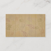 先生のための名刺 名刺 (裏面)