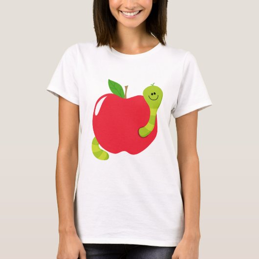 先生のための学校のテーマのワイシャツ Tシャツ (正面)